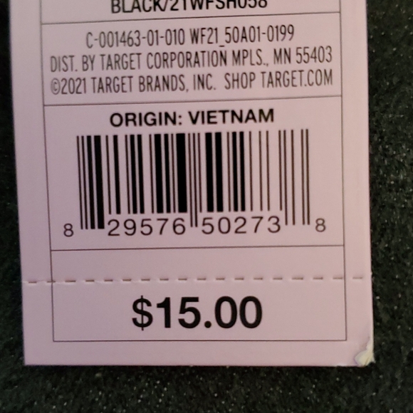 Wild fable, size 16/33 waist, Black Denim shorts - Picture 5 of 5